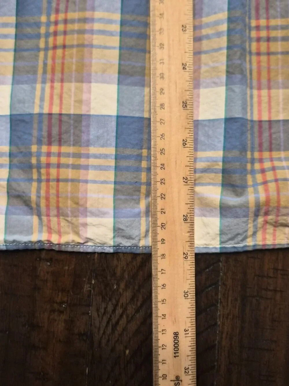 J Crew Shirt Mens Small Blue Pink Check Slim Fit Button Down Long Sleeve G255